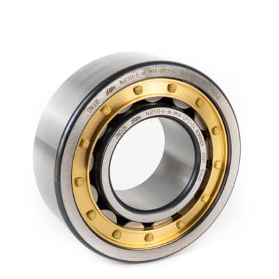 Vibrating cylindrical roller bearings