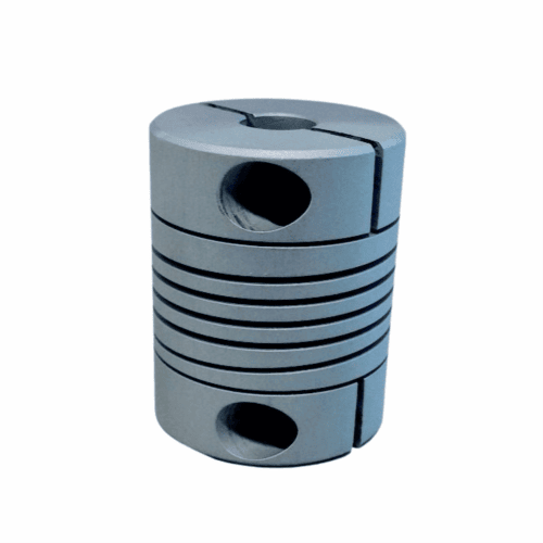 Zero backlash helical couplings