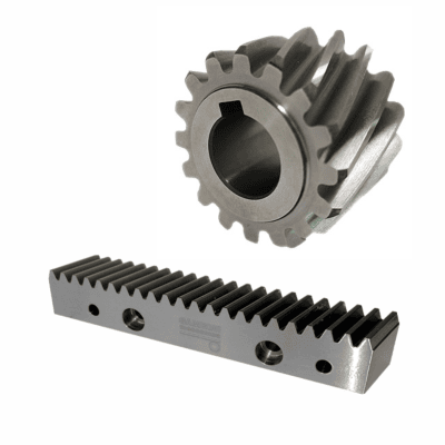 Helical racks and gears